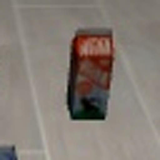Zooming in, it says ʞliM, when it should say Milk